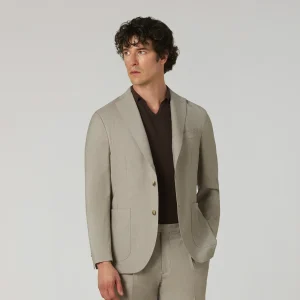 Beige Summer Wool K-Suit